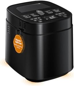 LCKSMAL 25-in-1 2.5LB Bread Maker with Built-in Electronic Scale