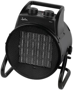 JATA JCTC3230 - Calefactor Ceramico bajo consumo con 2 potencias de calor (1500-3000 W) y ventilador. Muy rápido. Gran rendimiento. Máxima seguridad