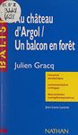 Au château d'Argol, Un balcon en forêt, Julien Gracq (French Edition)