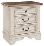 Signature Design by Ashley B743-93 Realyn Nightstand Chipped White