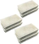 HQRP Humidifier Wick Filter (6-pack) for Emerson MoistAIR 1205, 1211, 2412, HD500, HD6200, HD7002, HD7005, HD70020, HD70021, HD70050 Humidifier + HQRP Coaster