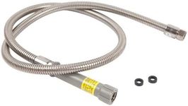 T&S BRASS B-0060-H 60" Flexible Stainless Steel Hose