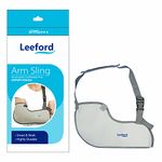 Leeford Arm Sling,Comfortable Fit To Support|Smart & Sleek|Highly Durable|100% Polyester|Provides Support To Fractured Arm|Comfortable Velcro For Men And Women,Pack Of 1-M Size(12.5" To 13.5")-M