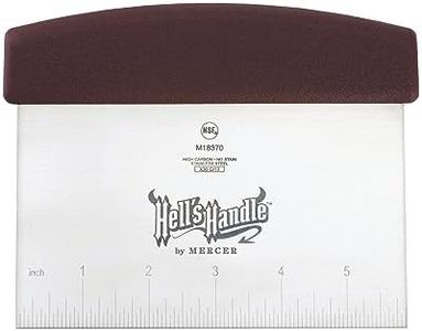 Mercer Culinary Hell's Handle 3.5-Inch x 6-Inch Bench Scraper