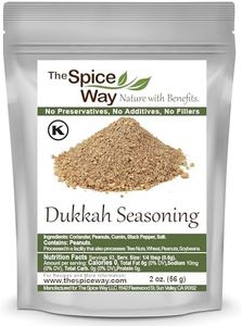 The Spice Way Dukkah Spice Blend - Traditional Egyptian Dukkah Seasoning Blend. No Additives, No Preservatives, No Fillers, Just Spices and Herbs We Grow, Dry and Blend In Our Farm. Resealable Bag 2 oz