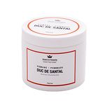 Duc de Santal Hair Pomade for Men for All Hair Styles - Strong Hold and Medium Shine, Water-Based Hair Styling Pomade, Adds Texture & Thickness to Hair, Easy to Wash Out, Handmade in Canada - 118g 4oz