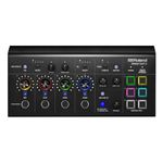 Roland BRIDGE CAST X Dual Bus Gaming Mixer & Video Capture | Pro Audio Streaming Interface for Online Gamers & More | 32-Bit Hardware DSP | USB-C Windows and Mac Connectivity | XLR Mic Support