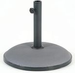 SunTime Heavy Duty 15kg Parasol Base Outdoor Concrete Umbrella Stand Grey