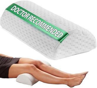 ComfiLife Orthopedic Knee Pillow and Leg Pillow for Sleeping - 100% Memory Foam Leg Pillows for Back Pain, Sleeping Pain, Hip Pain Relief for Side Sleepers - Half Moon Pillow