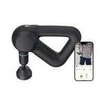 Theragun Prime Quiet Deep Tissue Therapy Massage Gun - Bluetooth Enabled, Electric Percussion Massage Gun & Personal Massager for Pain Relief in Neck, Back, Leg, Shoulder and Body (Black - 5th Gen)