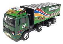 The game begins Plastic Container Truck Toy for Kids (Green, 25 cm)