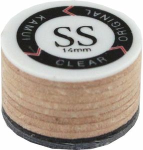 Kamui Clear Original - Super Soft - Layered Pool Cue Stick Tip.