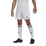 adidas Men's Squadra 21 Shorts, white/white, Large