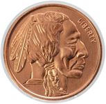 Buffalo Nickel Replica 1 oz Pure .9