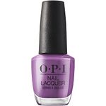 OPI Nail Lacquer, Medi-take It All In, Purple Nail Polish, Fall Wonders Collection, 0.5 fl oz