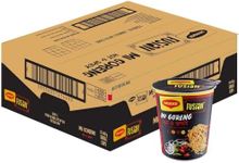 Maggi Fusian Mi Goreng Hot and Spicy Noodle Cup (Pack of 12)