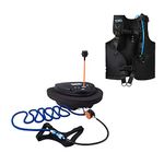 TUXING Diving Ventilator,3.5 Hour Waterproof Portable Rechargeable Scuba Diving Tank,with Scuba BCD,Diving Without Tanks,45 ft Hose & Diving Breathing Regulator,Octopus Hookah with Mouthpiece