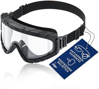 Dräger Occhiali protettivi X-pect 4800 | Occhiali di sicurezza leggeri e trasparenti| antigraffio, antivento e antiappannamento | adatti per portatori di occhiali | neri