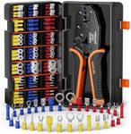 SOMELINE® Electrical Connectors Crimping Tool Set, 30 Types, 22-10 AWG Crimping Pliers, Insulated Terminal Wire Connectors, Crimping Tools, Crimping Pliers, Crimpers