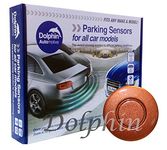 Dolphin Automotive DPS400 Reverse Parking Sensors Auto Express Award Winning In 32 Colours 4 Ultrasonic Radar Sensors Kit Audio Alert System Matt & Gloss Black +30 More Colours (Bronze)