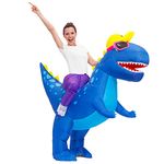 Decalare Inflatable Dinosaur T-REX Costumes Fancy Costume Halloween Party Cosplay Fantasy Blow up Costume Adult