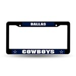 Rico Industries NFL Dallas Cowboys Plastic License Plate Frame, 6 x 12.25-