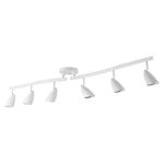 Globe Electric Track Lighting, Metal, 50 W, White