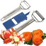 Trademark Titan Peeler Plus Julienne Tool and Slicing Board