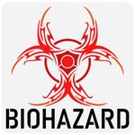 FINGERINSPIRE Biohazard Symbol Painting Stencil 30x30cm Reusable Symbol Theme Spraying Stencil Wall DIY Craft Stencil Dommage Biologique Decorative Drawing Template for Wall Painting