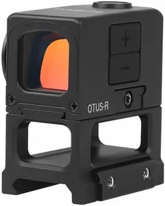 DALBINOWL Enclosed Red Dot Sight for ACRO Footprint - Motion Awake - 3 MOA Closed Emitter Reflex Sights - with Adapter Plates for RMR Footprint & Glock MOS & Picatinny Rails (Red Dot)