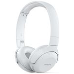 PHILIPS Audio On Ear Headphones UH202WT/00 Bluetooth On Ears (Wireless, 15 Hour Battery, Soft Ear Pads, Built-In Microphone, Foldable) White, One Size