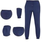 Kid's Jogger Sweatpants, Soft Cotton Pants with Adjustable Drawstring, Athletic and Lightweight Pants for Boys and Girls (UK, Age, 7 Years, 8 Years, Regular, Navy)