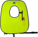 Adult & Child Snorkel Vests - Snorkeling Vest with Safety Whistle - Brass Oral Inflator Valve (Adult)