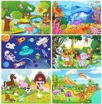 Puzzles for Kids Ages 3-5, Wooden J