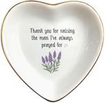 Heart Shaped Trinket Tray Thank You