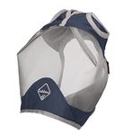 LeMieux Horse Armour Shield Standard Mask in Navy - Breathable Bamboo Lining - UV Protection - XS