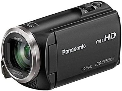 Panasonic HC-V260EB-K Full HD Handheld Travel Camcorder - Black