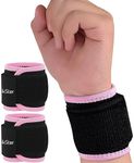 Hikster Wrist Support 2 Pack Wrist Compression Strap Wrist Guard Wrist Brace for Sleeping Poignet Wrist Bands Sports for Tennis, Fitness & Weightlifting