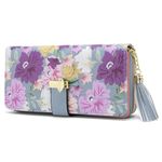 Pomelo Best Women Wallets RFID Ladies Purses with Multiple Card Slots and Roomy Compartment