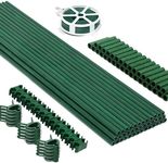 MAXPACE 40pcs Garden Stakes, 17" Ea