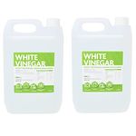 Hexeal White Vinegar 10L – 2 x 5L of Food Grade White Vinegar for Cooking, Cleaning, Pickling & Baking – Cleans Surfaces, Deodorises & Removes Grime