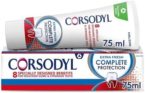Corsodyl Toothpaste Complete Protection, Daily Gum Care, Extra Fresh 75ml