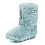 Bedroom Athletics Women's - Marilyn - Classic Faux Fur Slipper Boot - Seafoam - UK 7/8