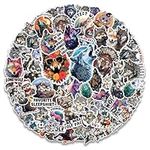 MONIZY Wolf Stickers 50 Pieces Viny