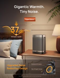 Dreo 1500W Electric Space Heater – Portable, Fast Heating