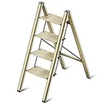 4 Step Ladder Folding Step Stool Al