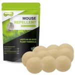 Nehaii Mouse Repellent, Mice Repellent Indoor/Outdoor, Peppermint Oil Rat Repellent, Peppermint Oil Mouse Repellent, Rat Deterrent,Rodent Repellent - 10Pcs