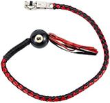 Motorcycle Whips 42" Get Back Whip with ball, Biker Whips Handlebar Accessories for motorbike