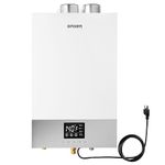 Onsen - 14L Direct Vent Tankless Propane Water Heater - Electronic Ignition - Hot Water On Demand - for Indoor Residential Tiny Home Use - with LED Screen & Display Panel - 120v