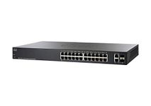 Cisco SG220-26P Smart Switch | 26 Gigabit Ethernet (GbE) Ports | 2 Gigabit Ethernet Combo Mini-GBIC SFP | 180W PoE | Limited Lifetime Protection (SG220-26P-K9-UK)